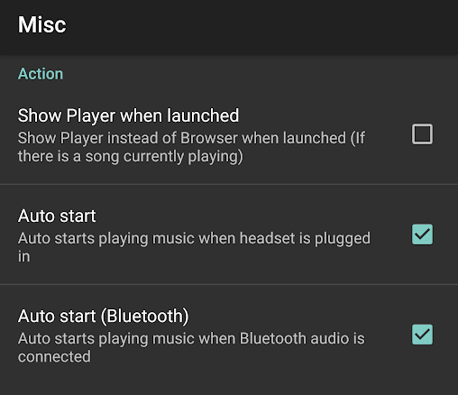 Enable/Disable Auto Playback When Headset is Inserted in jetAudio HD Music Player