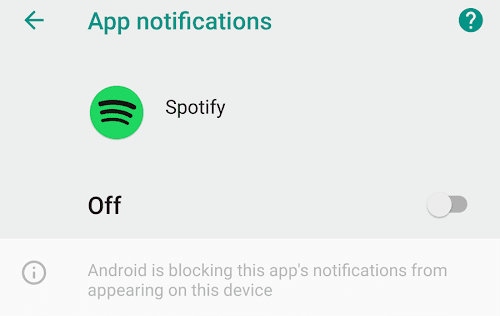 How to Choose Which Notifications are Received in Spotify?