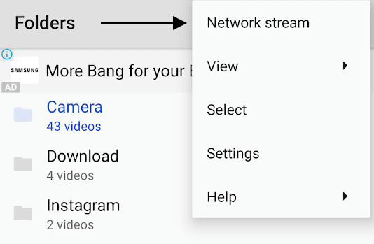 MX Player – How to Play Network Streams (or YouTube Videos) ?
