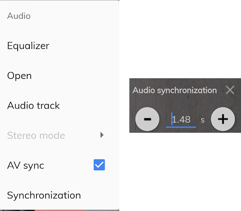 How to Synchronize Audio and Video in MX Player?